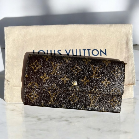 Louis Vuitton Handbags - Louis Vuitton | Authentic Monogram Porte Monnaie Credit Long Wallet
